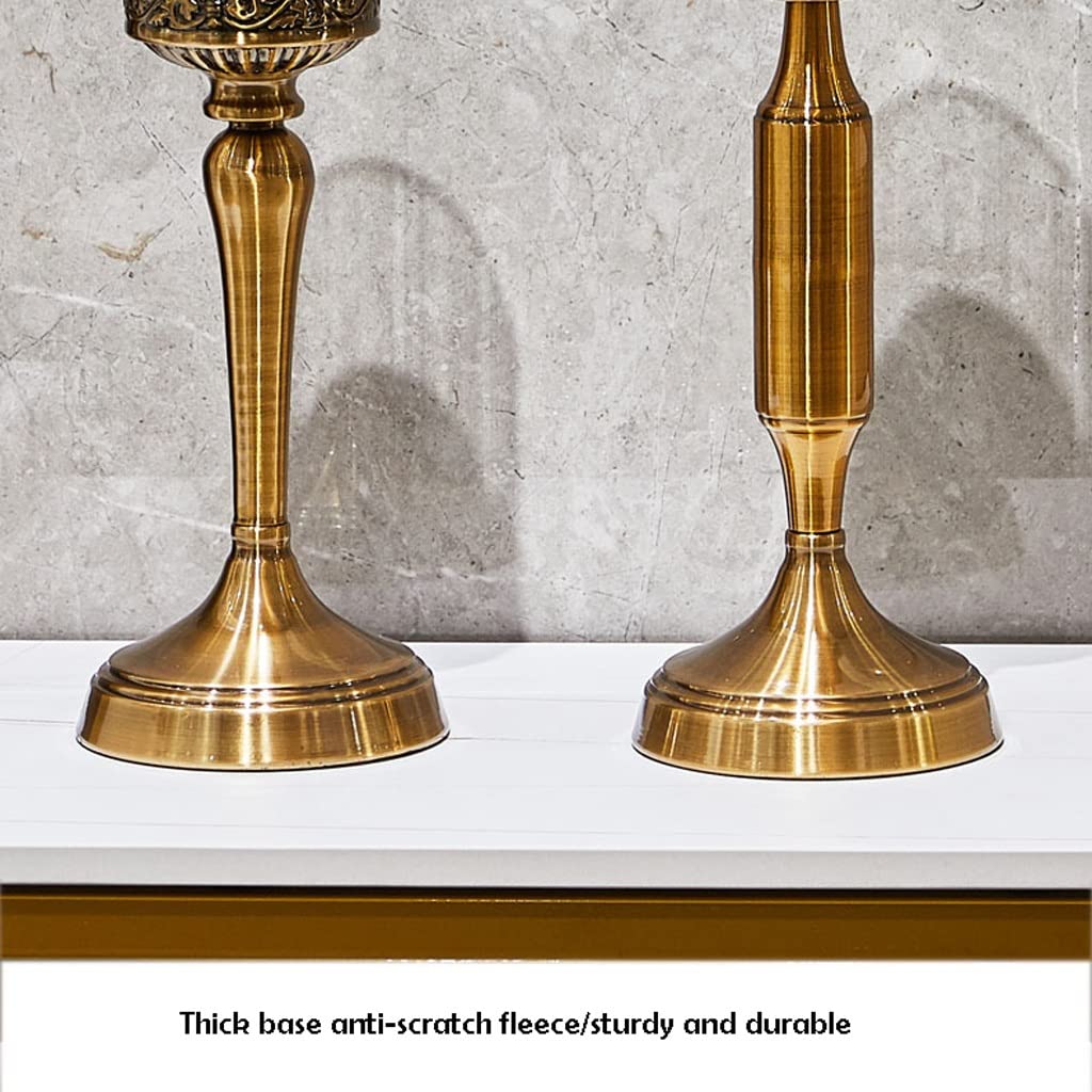 TOMYEUS European-Style Luxury Candle Holder - Elegant Candlestick for Weddings, Romantic Dinners & Home Decor (Size B) | Perfect for Centerpieces, Table Settings & Gift Giving