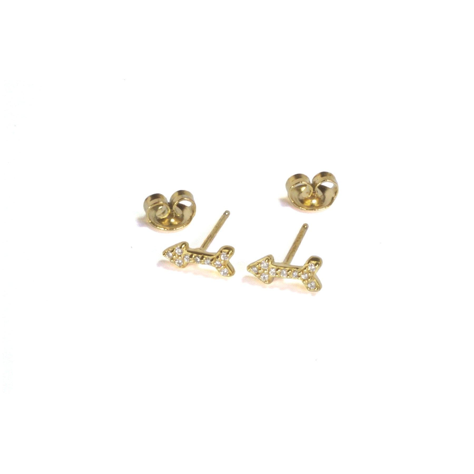Sparkle Arrow Stud Earrings for Women - Elegant Cubic Zirconia Dangle Earrings for Party, Wedding & Everyday Wear