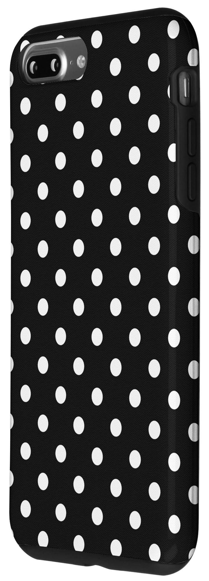 iPhone 7 Plus/8 Plus Polka Dot Phone Case - Stylish Polka Dot Print Protective Cover for Everyday Use and Travel