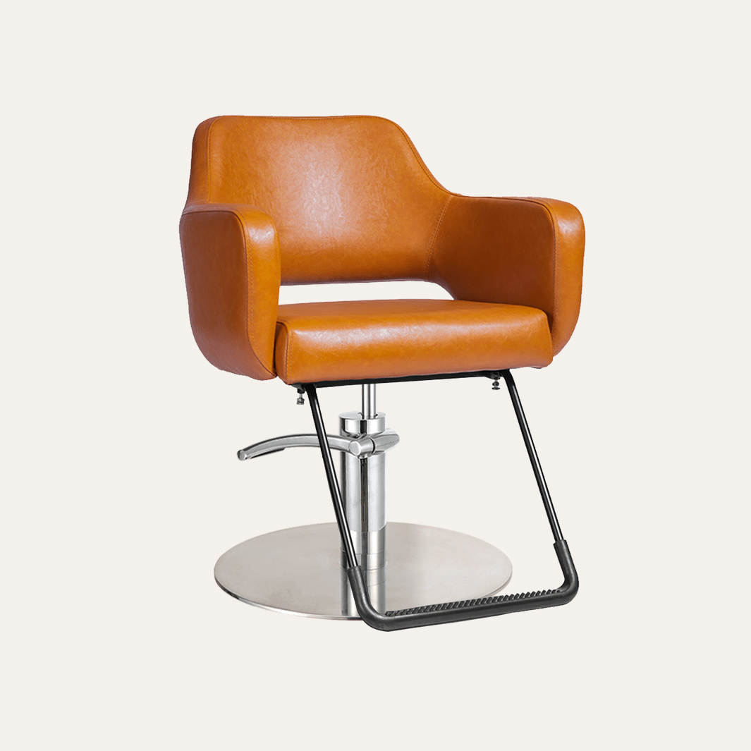 Stylish Salon Chair for Hair Styling & Barber Shop - Ergonomic & Durable Beauty Salon Furniture for Hairdressers & Clients - Perfect for Home Salons & Professional Beauty Spaces