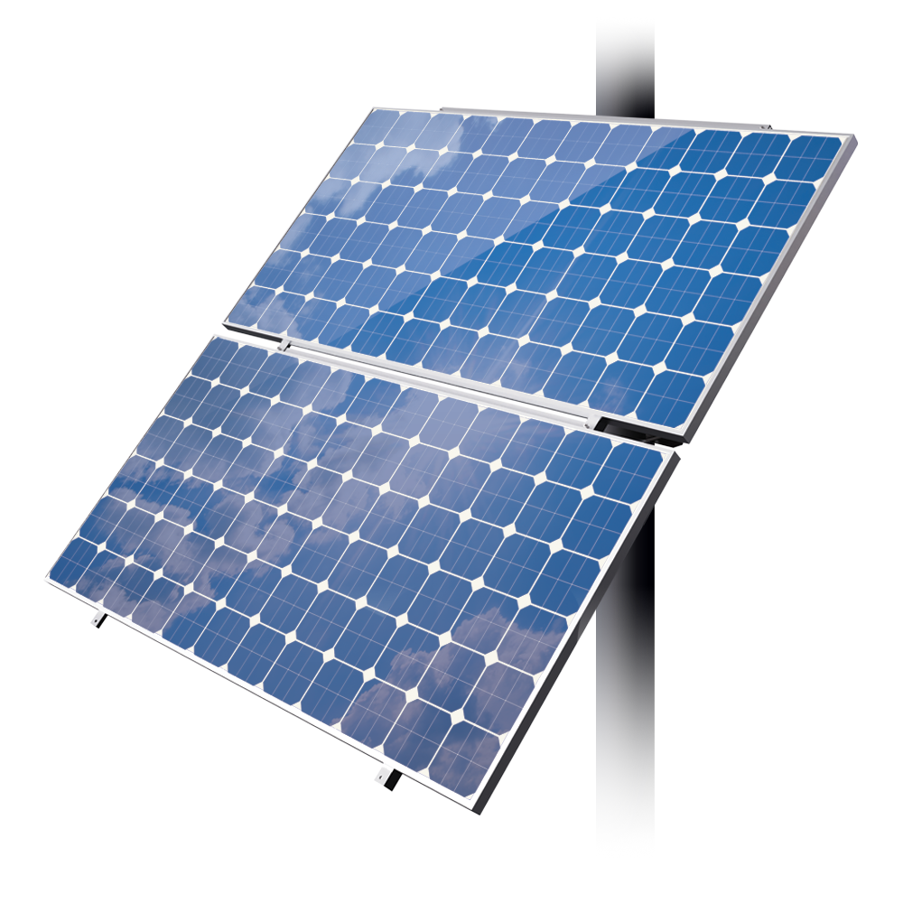 Elios Koala M2 Solar Panel Mounting Bracket Kit - 2 Pack Heavy Duty Rooftop Mounting System for RV, Boat & Off-Grid Solar Panels | Weatherproof & Easy Installation