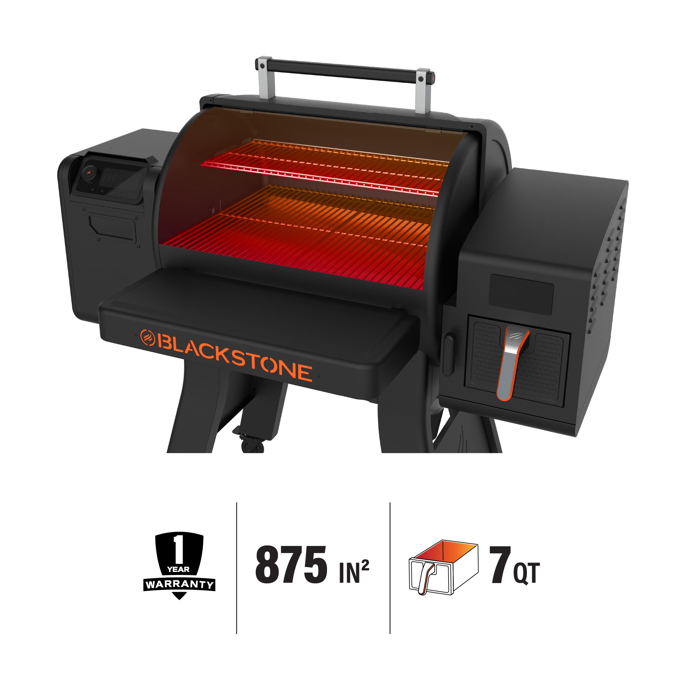 900 Pellet Grill and Air Fryer Combo - Smoker, Grill, and Air Fryer in One - Perfect for Backyard BBQs, Tailgating, and Outdoor Cooking