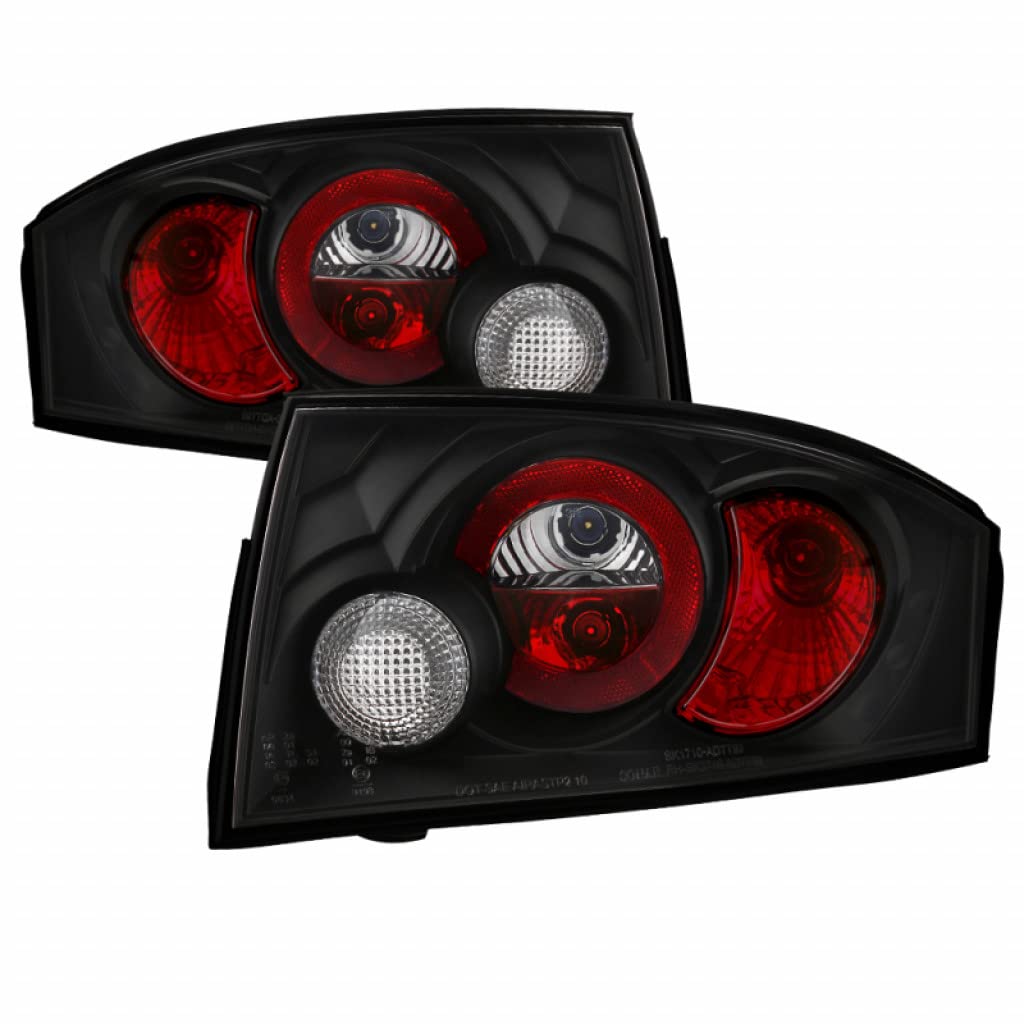 Audi TT/TT Quattro 2000-2006 Spyder Black Tail Lights Pair - Driver & Passenger Side | Perfect for Night Driving & Car Customization