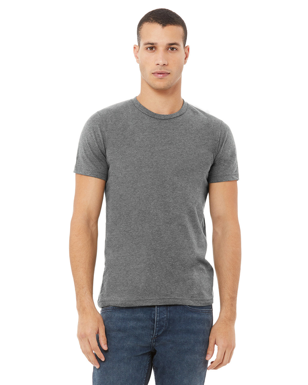 Bella + Canvas 3001U Unisex Jersey T-Shirt | Made in USA | Soft Cotton Crewneck Tee for Men & Women | Perfect for Casual Wear, Screen Printing & Everyday Outfits