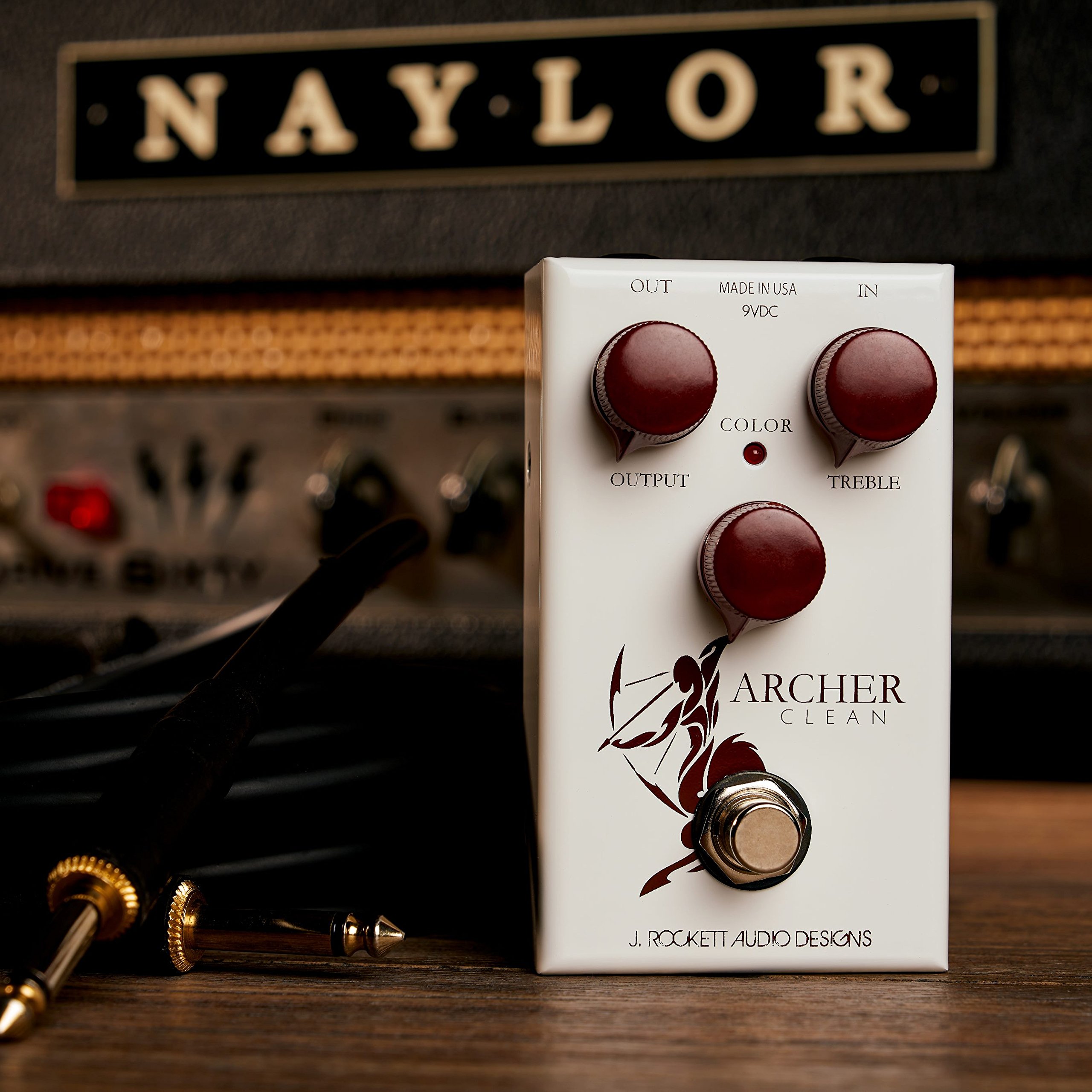 Tour Series Archer Clean Boost Guitar Effects Pedal - Premium Guitar Pedal for Enhanced Tone & Sustain - Perfect for Live Performances & Studio Recording