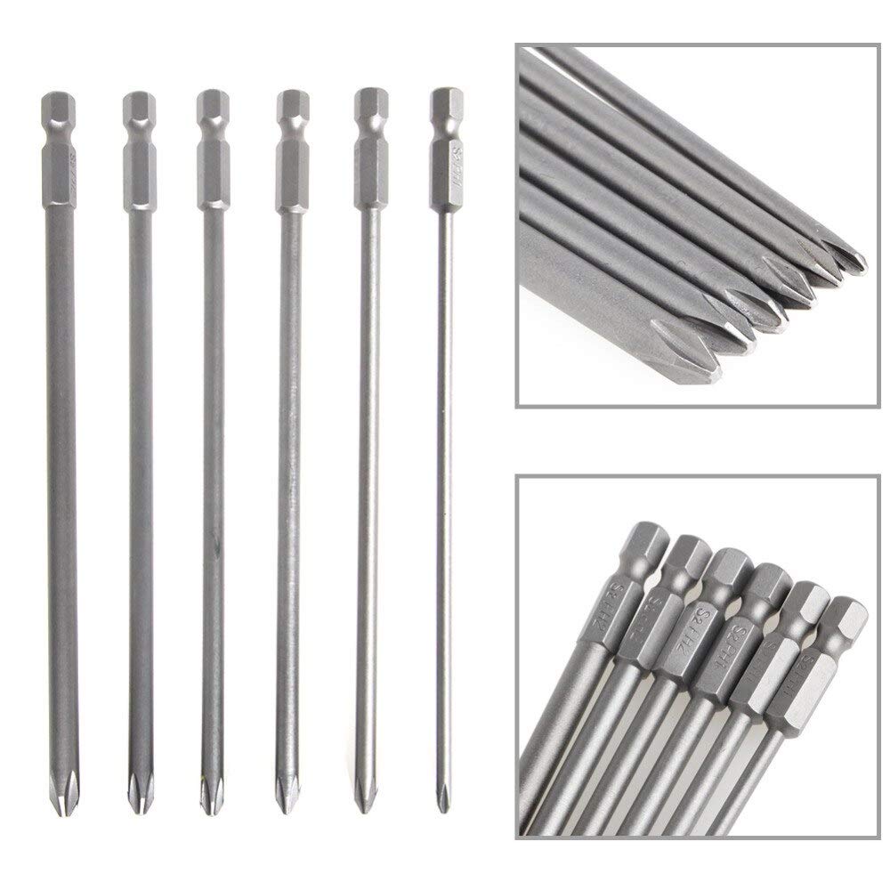 6Pcs Drill Bit Set - 1/4