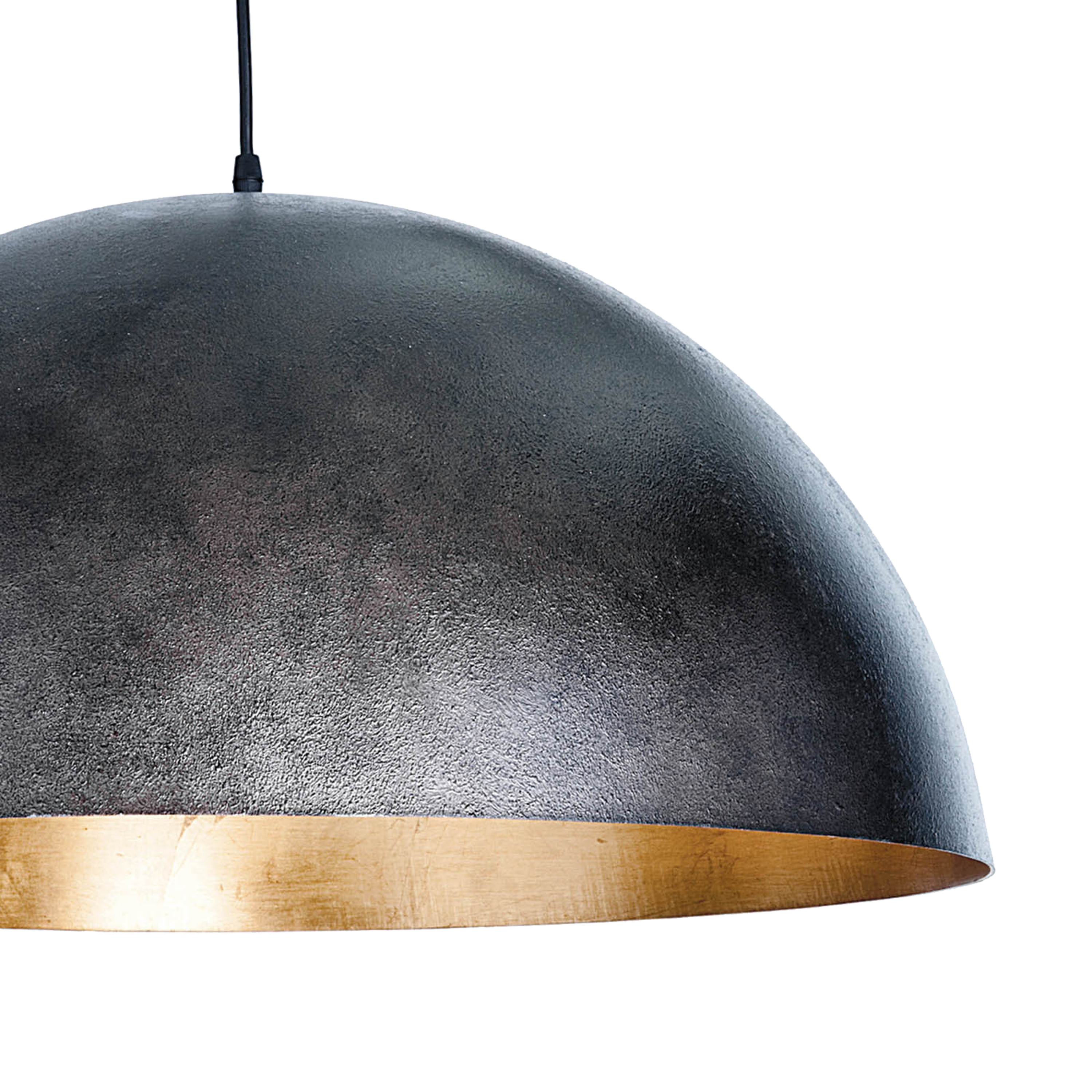 Large Dome Pendant Light - Modern Ceiling Lighting Fixture for Living Room, Bedroom, and Dining Room Decor
