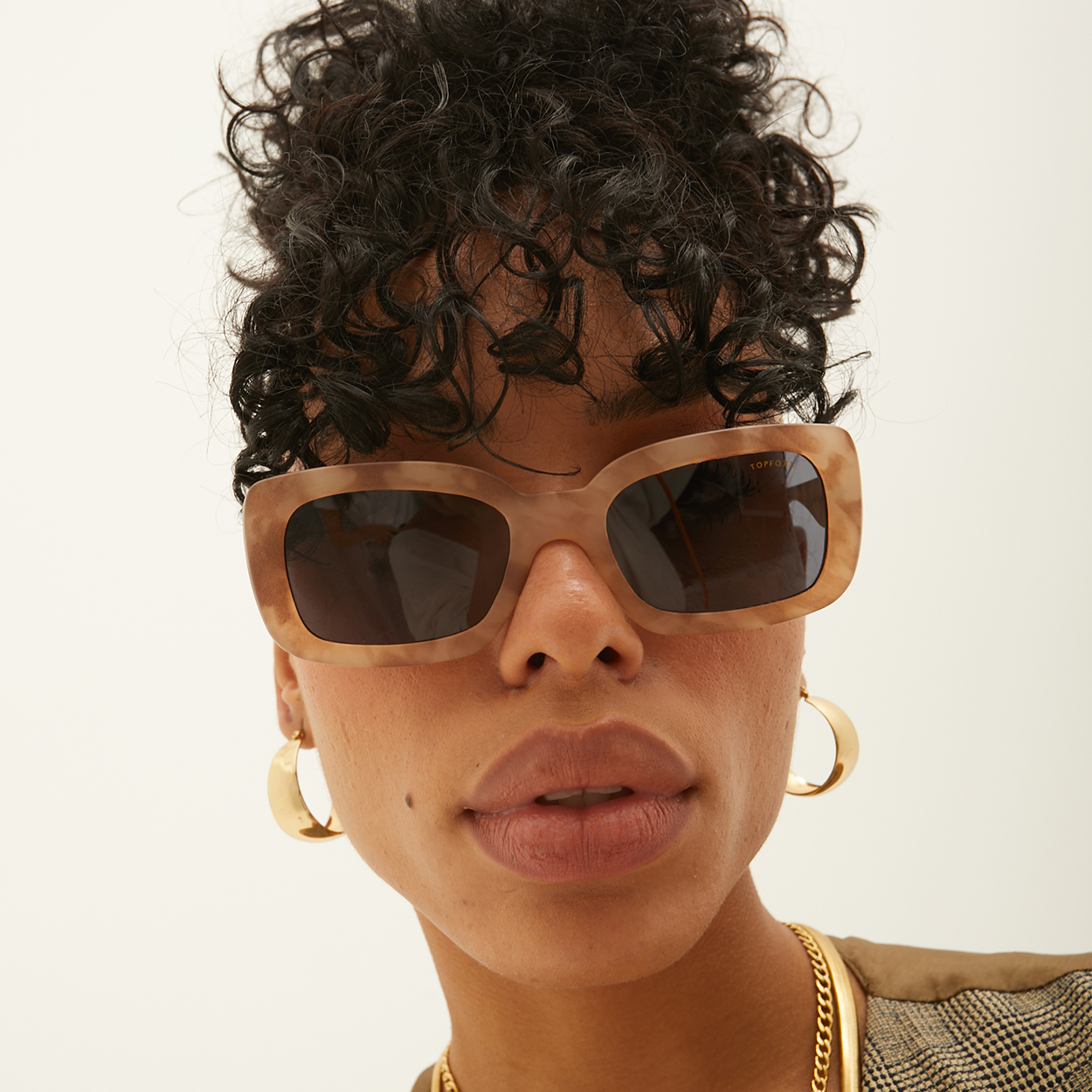 Gigi Cinnamon Swirl Prescription Glasses - Stylish Eyewear for Women & Men | Perfect for Reading, Driving & Fashion Accessories