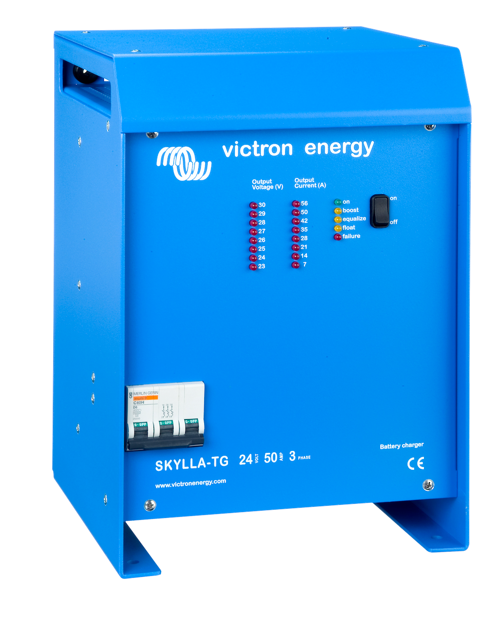 Skylla TG 24/50 3 Phase (1+1) Fast Charger for Electric Vehicles - Perfect for Home & Commercial EV Charging Stations