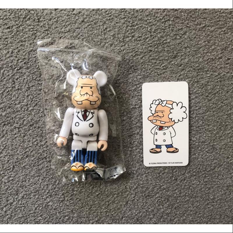 Bearbrick Series 32 Secret Doctor Fujio to Astro Boy 100% Collectible Vinyl Art Toy - Perfect for Anime Fans, Display & Gift Giving