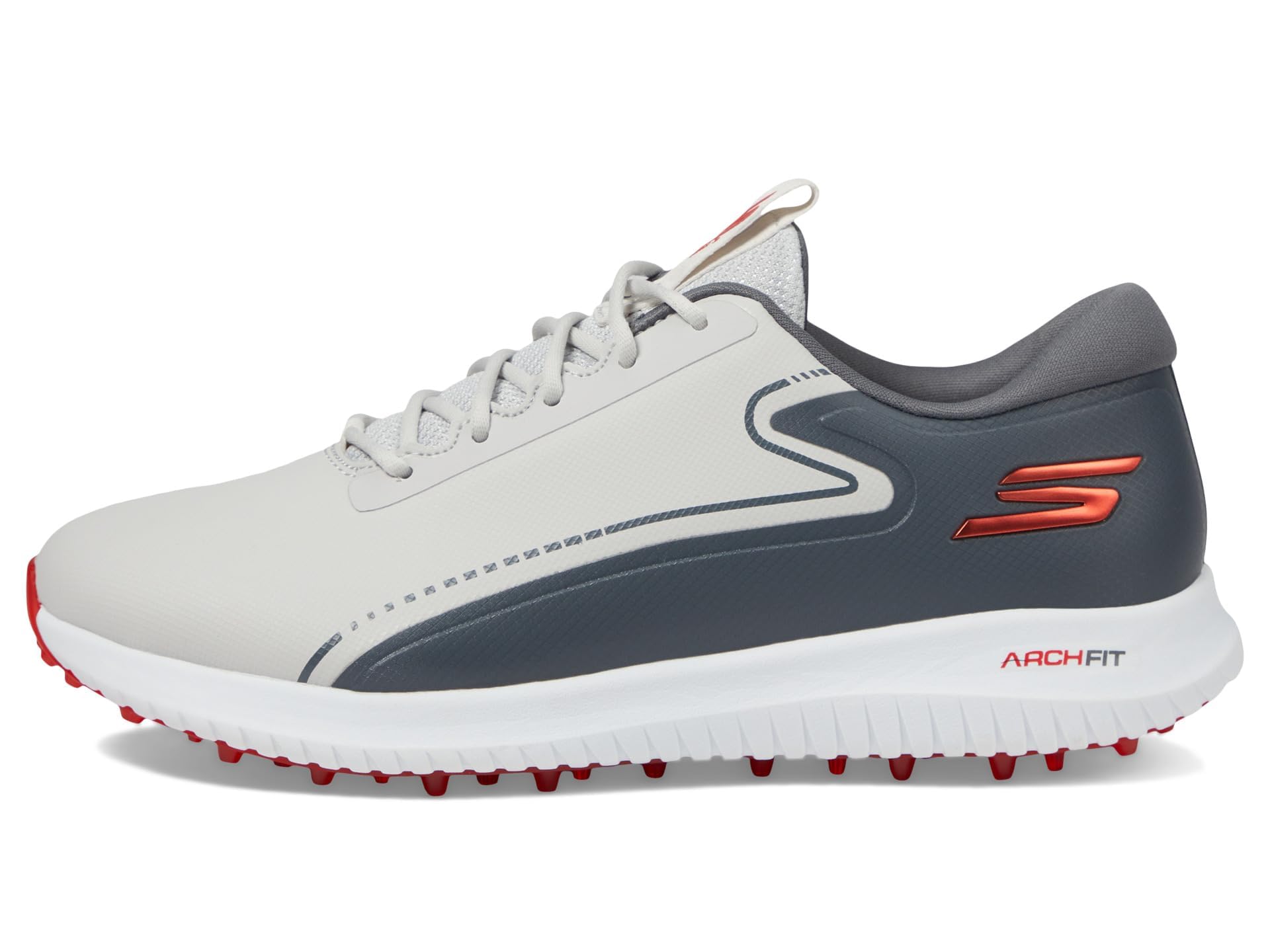 Skechers Men's Elite 5 Arch Fit Waterproof Golf Shoes - Comfortable Walking & Golfing Sneakers for Men - Ideal for Golf Courses, Casual Wear & Outdoor Activities