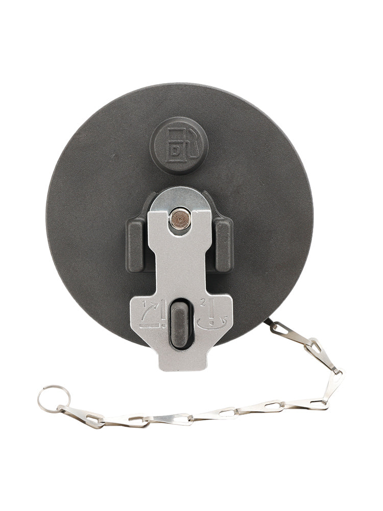 Volvo Fuel Cap Replacement - Compatible with A20C, A20D, A20E, A20F, A25C, A25E, A25F, A30C, A30D Models - Durable Locking Gas Tank Cap for Volvo Excavators & Construction Equipment