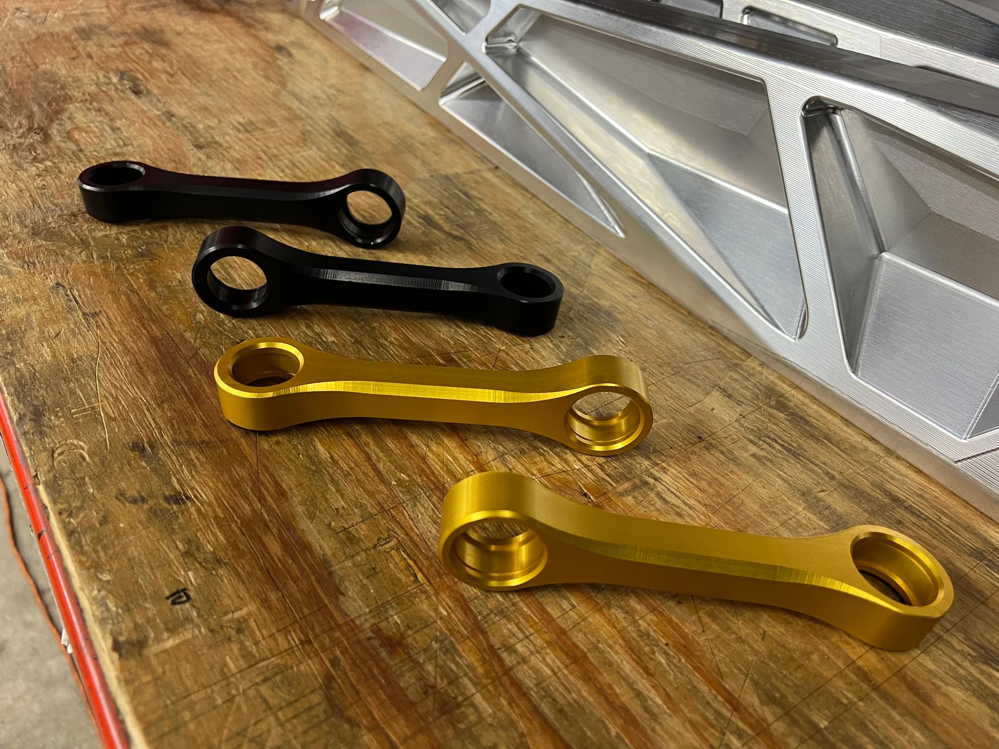 Kibbetech Billet Aluminum Sway Bar End Links for 2021-2023 Ram TRX - Heavy Duty Off-Road Performance Upgrade for Trucks & SUVs - Perfect for Desert Racing, Rock Crawling & Trail Adventures