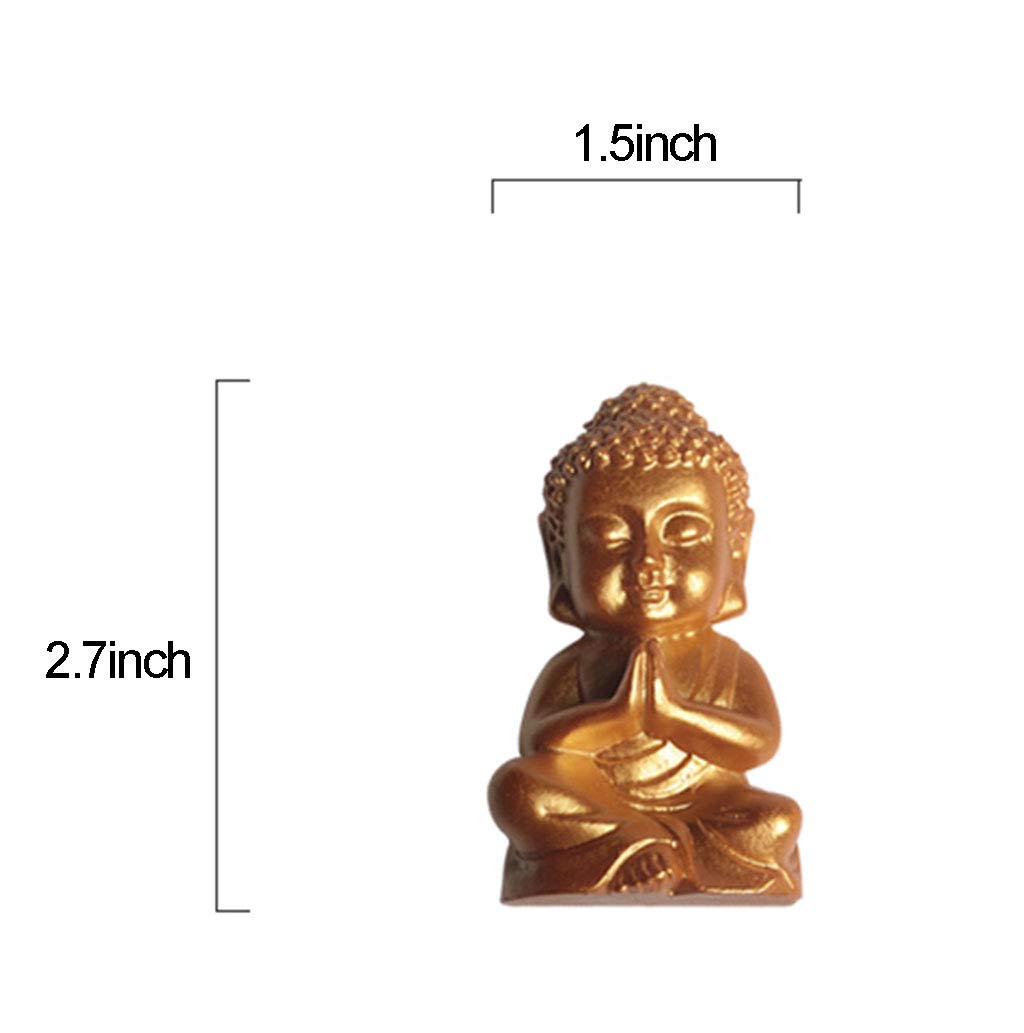 3-Piece Lifelike Buddha Fridge Magnets - Strong Magnetic Refrigerator Magnets for Kitchen, Office & Wall Decor - Perfect for Home, Office & Spiritual Spaces