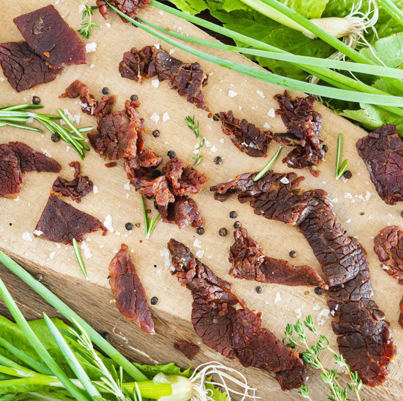 Premium Bulk Teriyaki Brisket Beef Jerky - High Protein, Low Fat, Gluten-Free Snack for Hiking, Camping & Road Trips