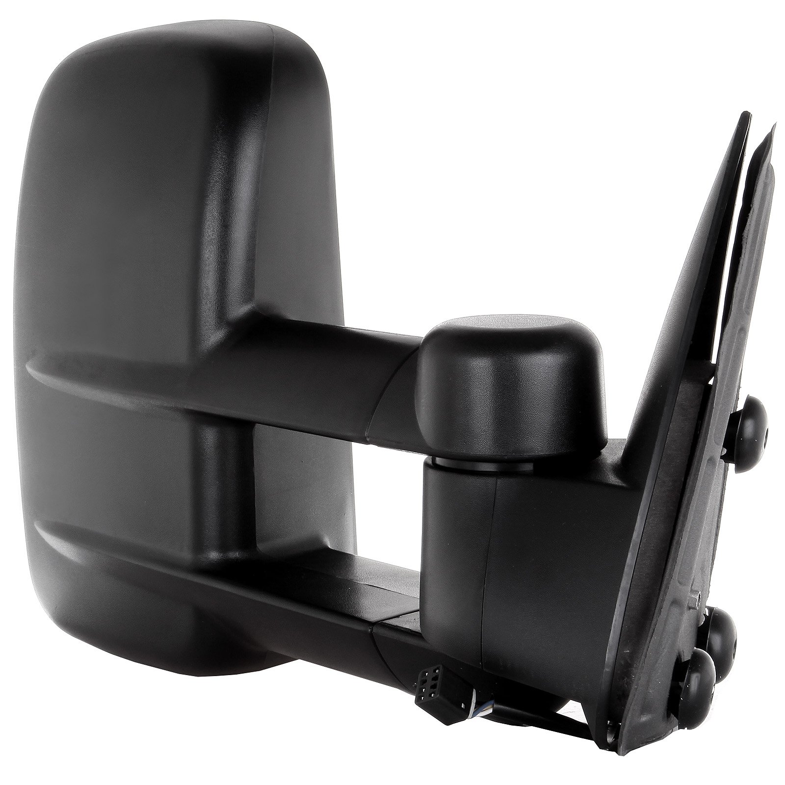 Power Heated Towing Mirrors for 2002 Chevy Avalanche 1500/2500, 1999-2002 Chevy Silverado 1500/2500 & GMC Sierra 1500/2500 - Black Left/Right Side Mirrors - Perfect for Towing, Camping & Off-Road Adventures