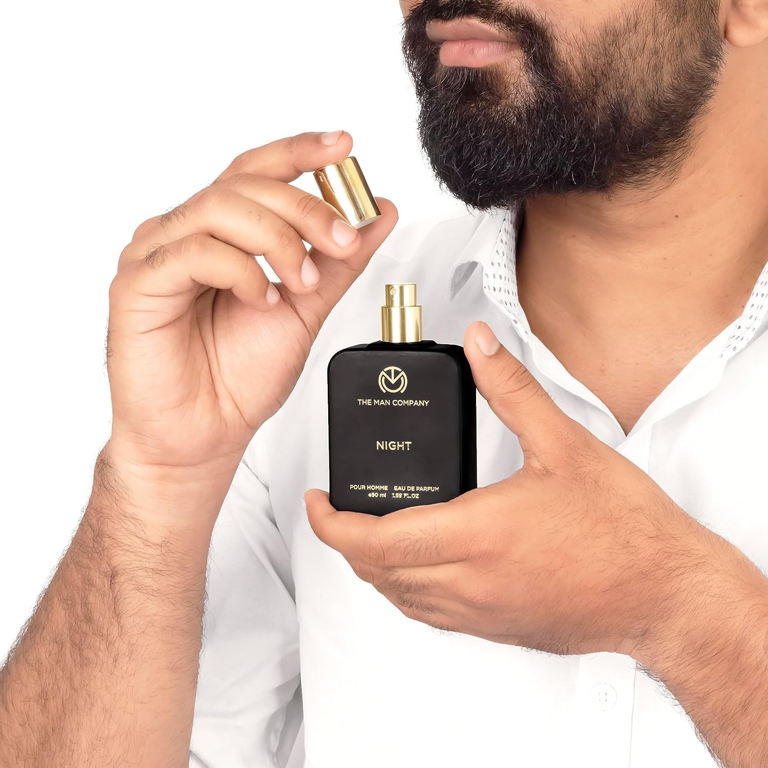 SENTA Men's Night Perfume - 50ml (1.69 Fl Oz) | Premium Long Lasting Cologne for Men | Citrus, Exotic & Woody Fragrance | Gift Set for Him | Date Night, Evening Out & Special Occasions Body Spray