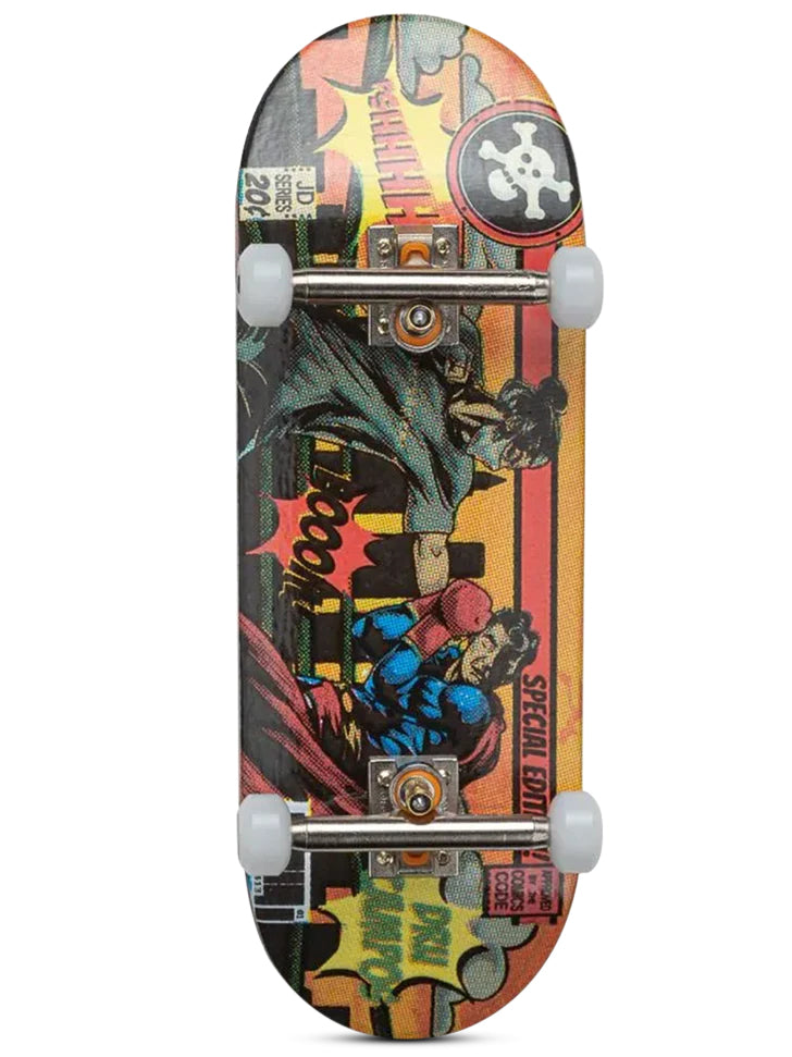 Blackriver 7 Ply Fingerboard Complete - Professional Mini Skateboard for Finger Tricks & Training - Perfect for Skateboard Enthusiasts & Beginners - Great for Indoor Practice & Office Fun