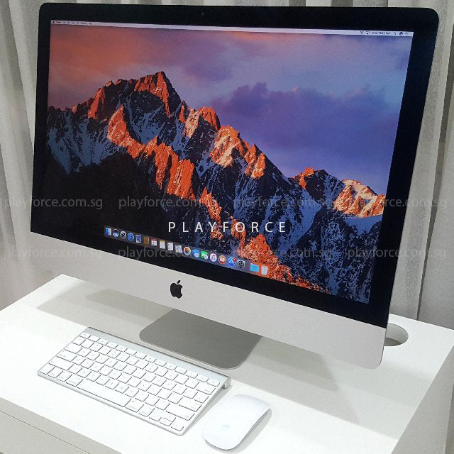 Apple iMac 27-inch Late 2013 Model - Intel Core i7 Processor, 32GB RAM, 1.12TB Storage - Perfect for Graphic Design, Video Editing & Home Office Use