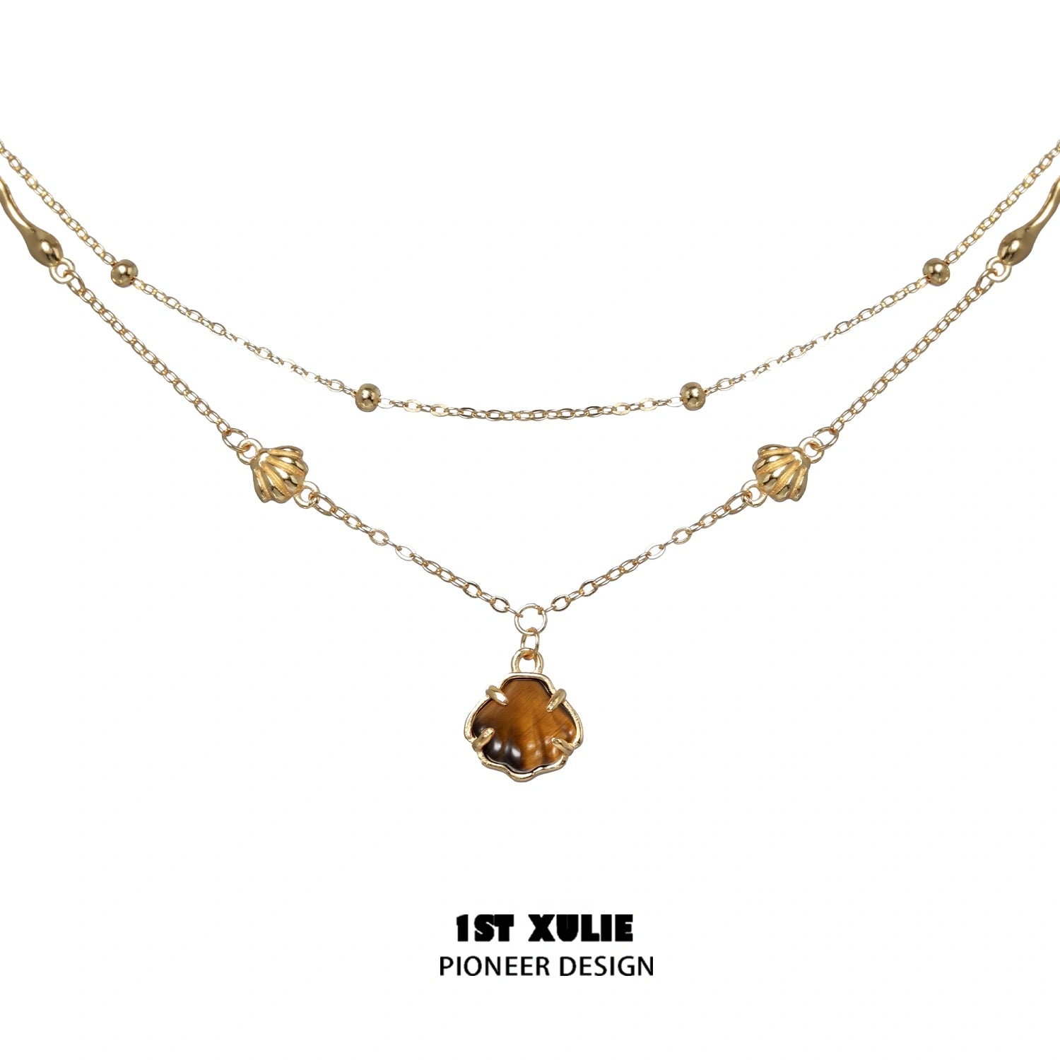 18K Gold Plated S925 Sterling Silver Tiger's Eye Vintage Choker Necklace - Desert Sunset Design for Women | Boho Chic Jewelry Gift for Birthday, Anniversary & Special Occasions