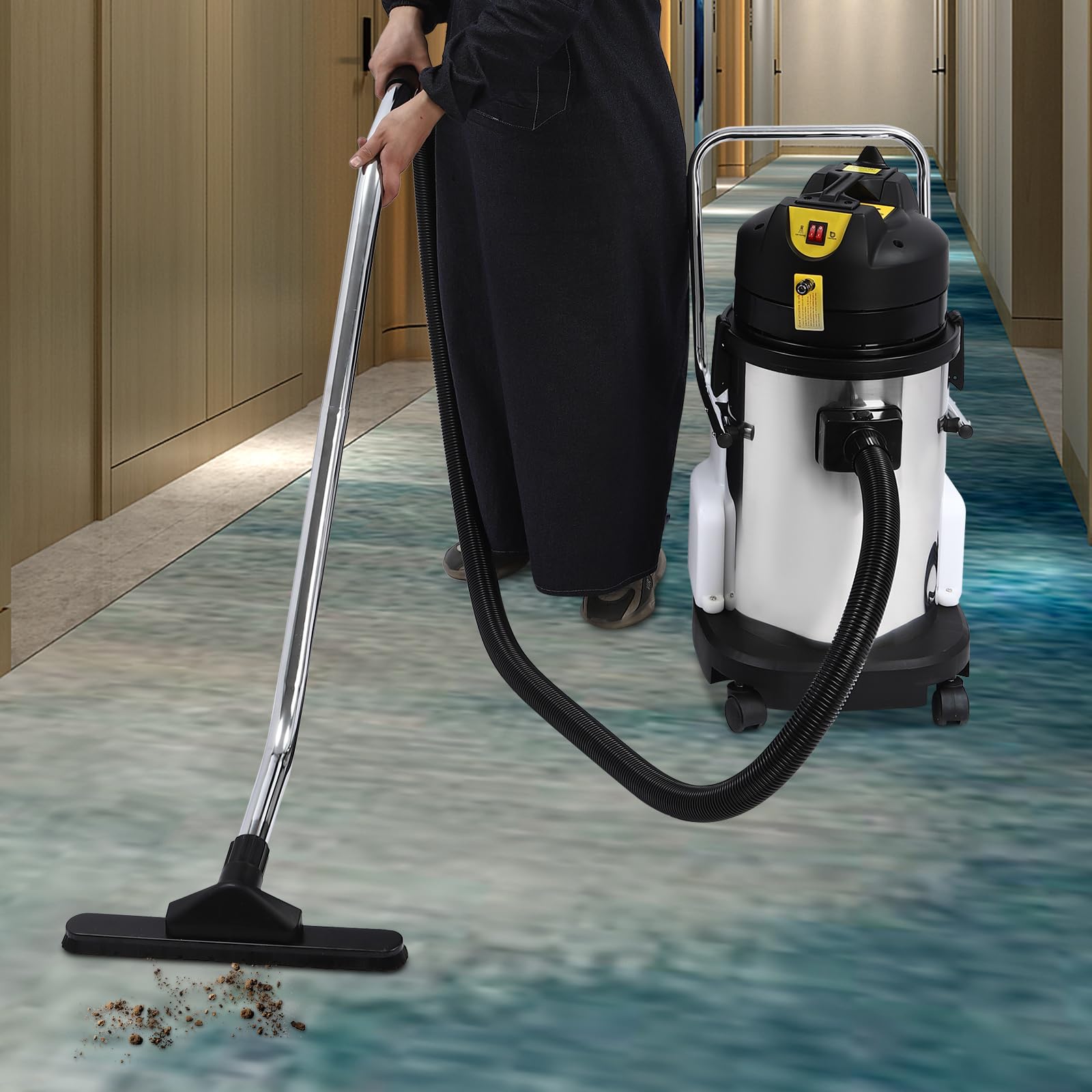 30L Commercial Carpet Cleaning Machine - Powerful Portable Handheld Upholstery Cleaner with Strong Suction & Multi-Tools | Perfect for Pet Stains Removal, Sofa, Rug, Mattress, Car Seat & Curtain Cleaning | Ideal for Home, Office & Auto Detailing