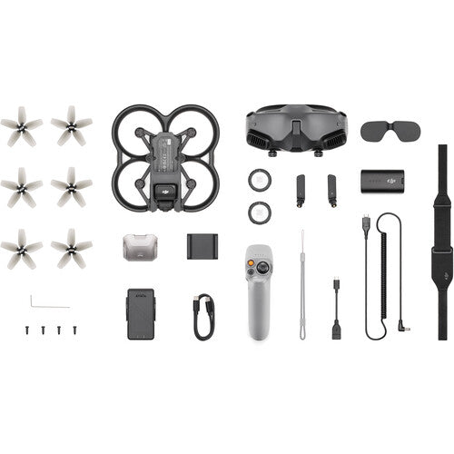 DJI Avata Pro View Combo with DJI RC Motion 2 Controller - FPV Drone for Aerial Photography, Cinematic Shots & Immersive Flying Experience - Perfect for Content Creators, Vloggers & Drone Enthusiasts