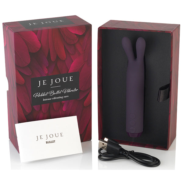 Je Joue Rabbit Bullet Vibrator - Powerful Dual Stimulation G-Spot & Clitoral Massager for Women - Perfect for Couples Play & Solo Pleasure