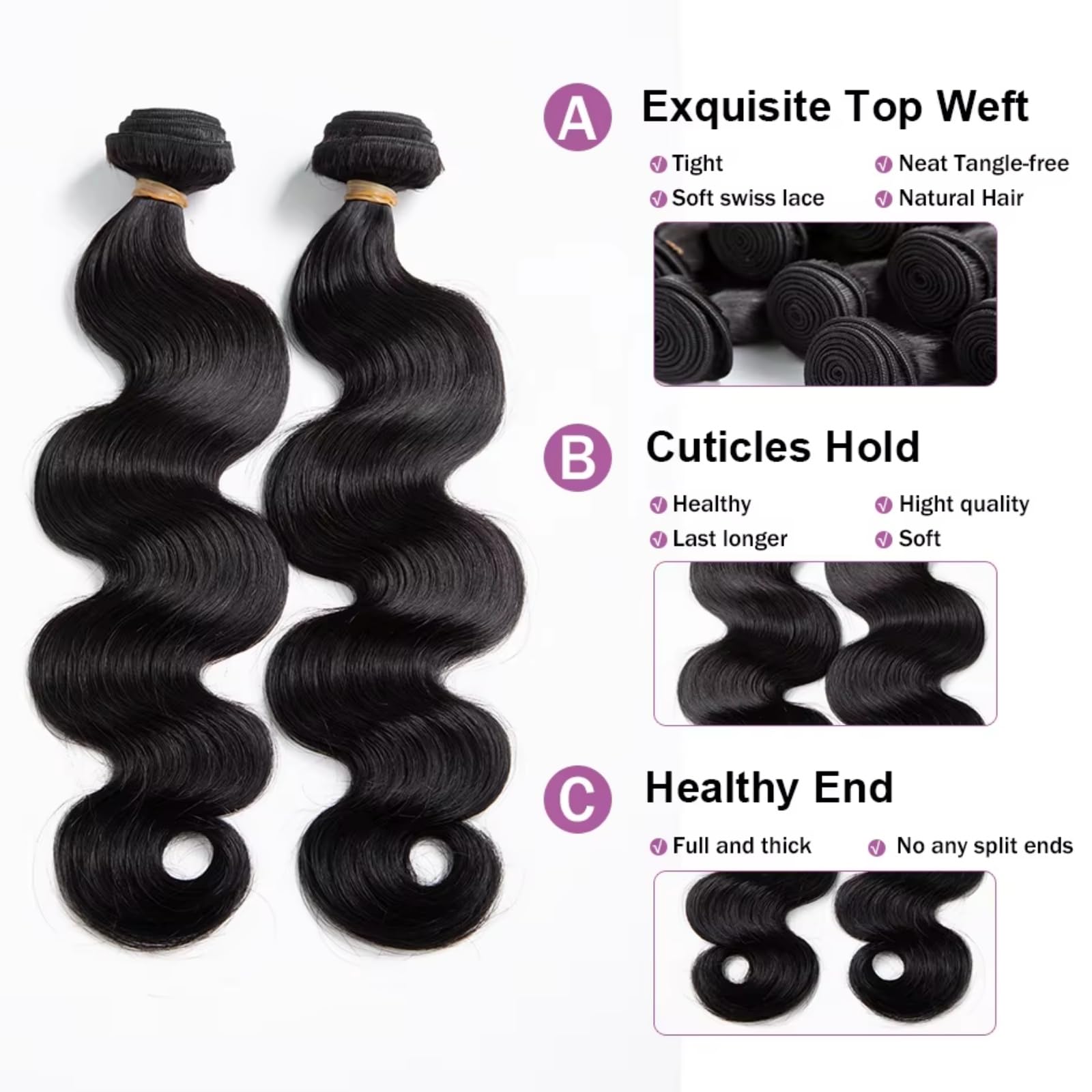 12 Pack 100% Unprocessed Brazilian Virgin Human Hair Bundles - 20 22 24 26 Inch Body Wave & Curly Hair Extensions for Black Women (Natural Color) | Perfect for Daily Styling, Special Occasions & Salon Use