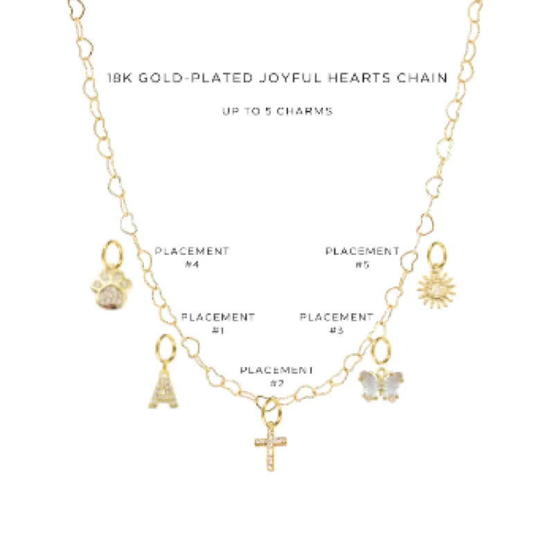 Elegant Charm Necklace with Assorted Charms - Perfect for Women's Fashion & Gift Giving - $44.00 | Ideal for Parties, Weddings & Everyday Wear