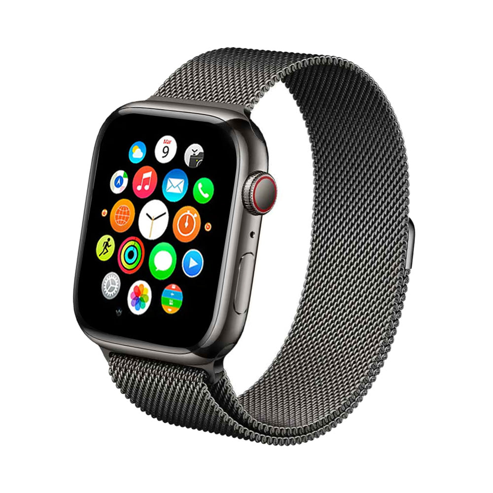 Apple Watch Series 7 GPS + Cellular 45mm Stainless Steel Case - Smartwatch for Fitness Tracking, Heart Rate Monitoring & Calls - Perfect for Workouts, Swimming & Everyday Use
