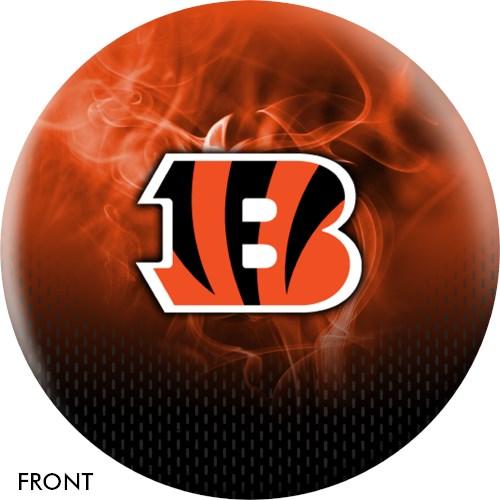 NFL Cincinnati Bengals Themed Bowling Ball - Official Team Logo Design for Bowling Enthusiasts | Perfect for Game Nights, Sports Bars, and NFL Fan Gifts