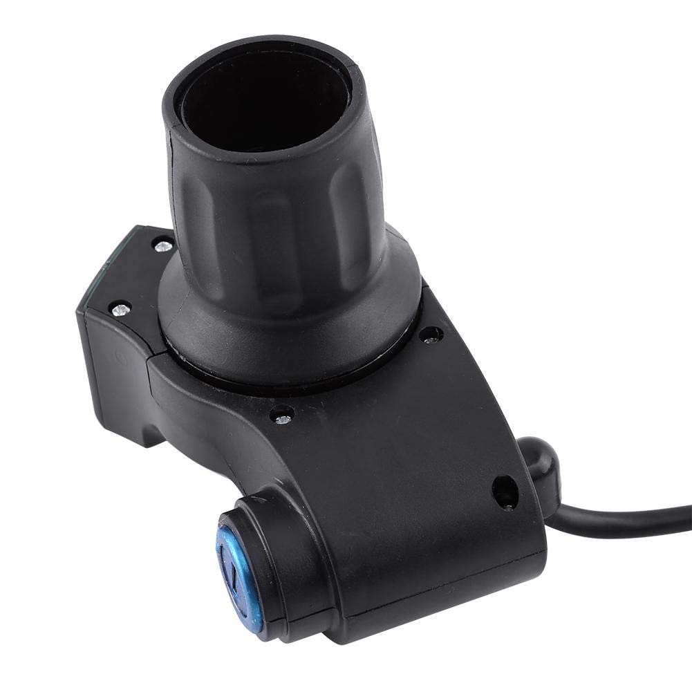 12V-99V Electric Scooter Throttle Grip with LED Display & Key Lock - Half Wrist Handle for E-Bike, E-Scooter & Electric Motorcycle (Perfect for Commuting, Urban Travel & Off-Road Adventures)