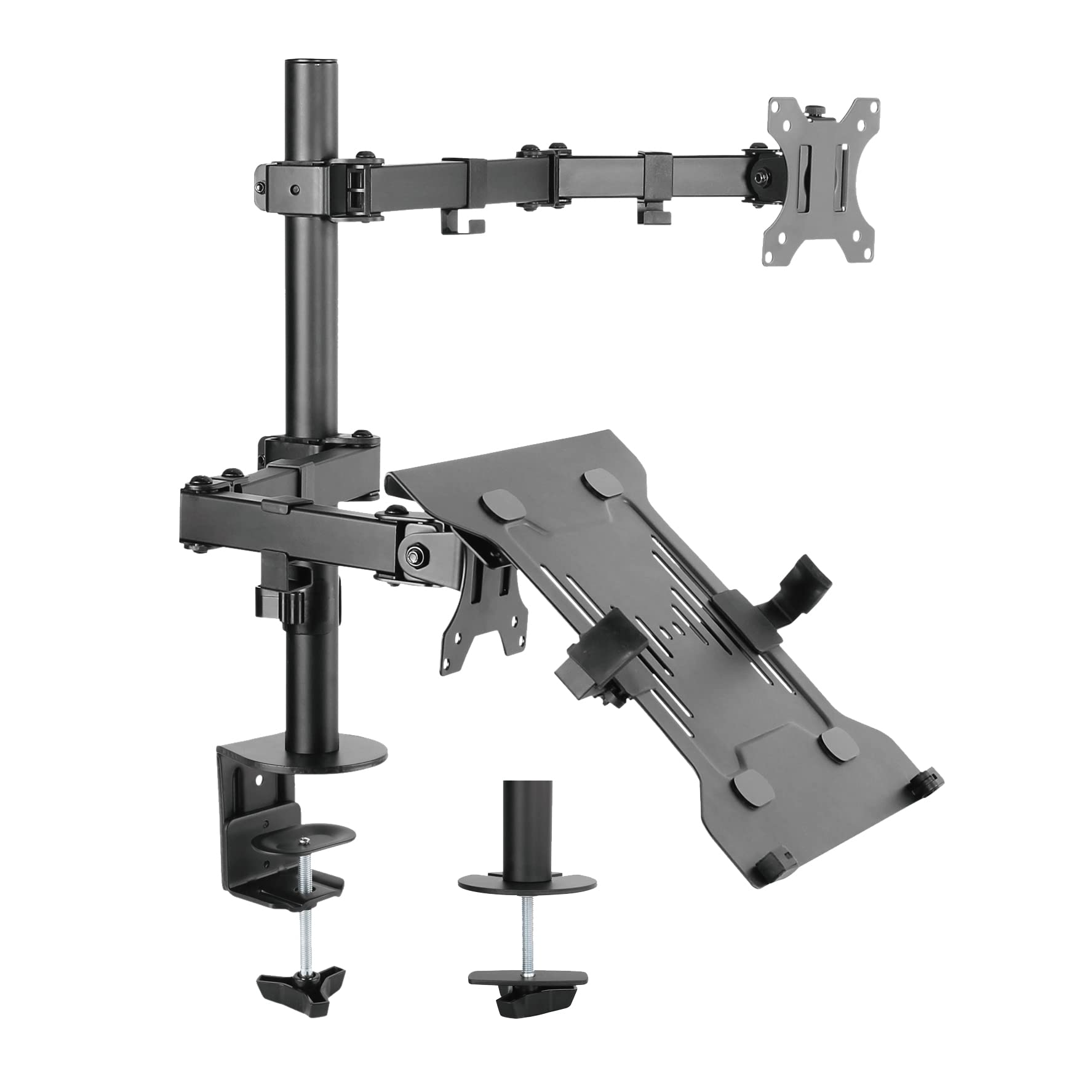 Newstar FPMA-D550 Full Motion Monitor Arm - Adjustable Desk Mount for 10-27
