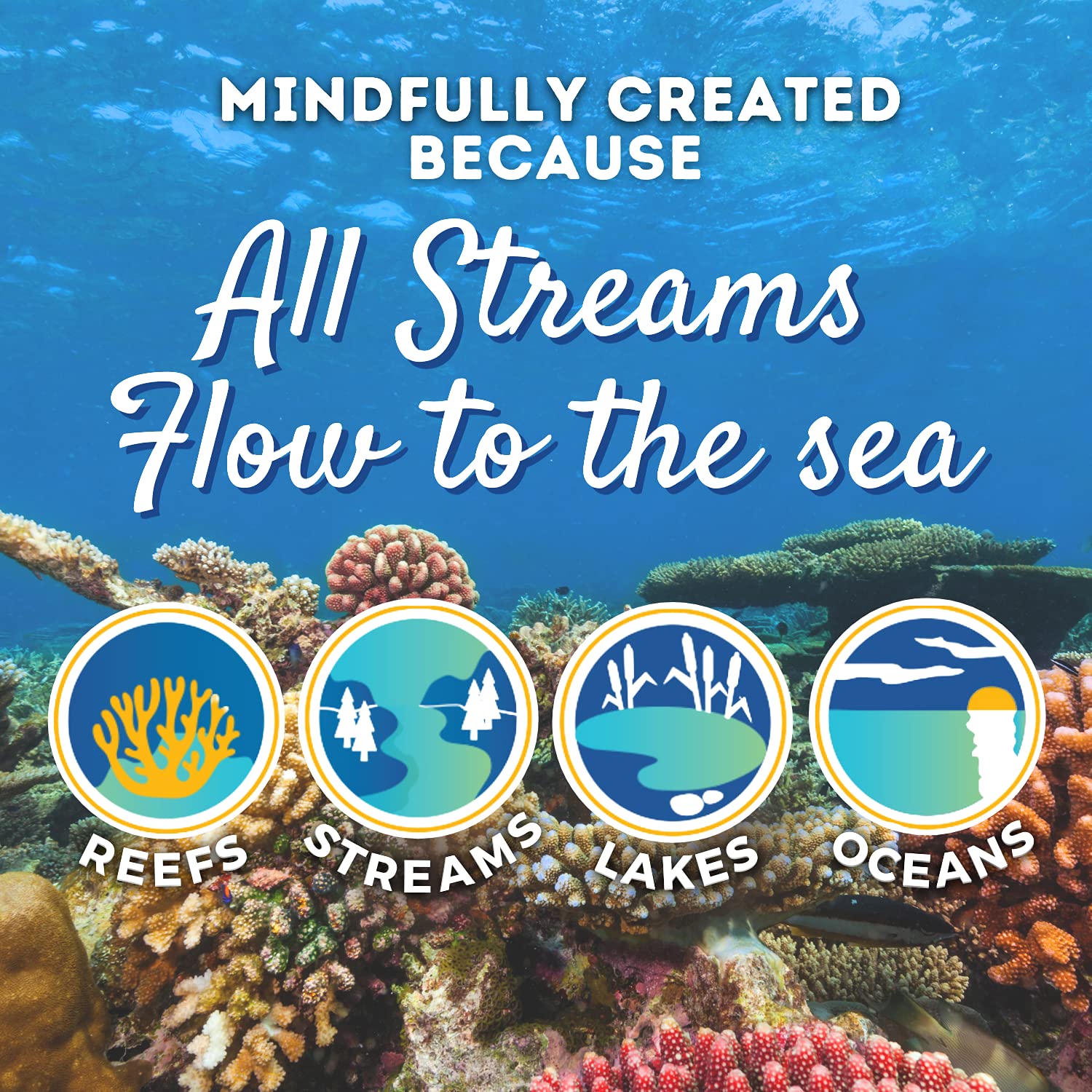 STREAM 2 SEA 3-in-1 Shampoo, Body Wash & Conditioner | Reef Safe, All Natural & Organic | Sulfate & Paraben Free | 32 oz | Perfect for Camping, Travel & Outdoor Adventures | Gentle Skin & Hair Care for Men & Women