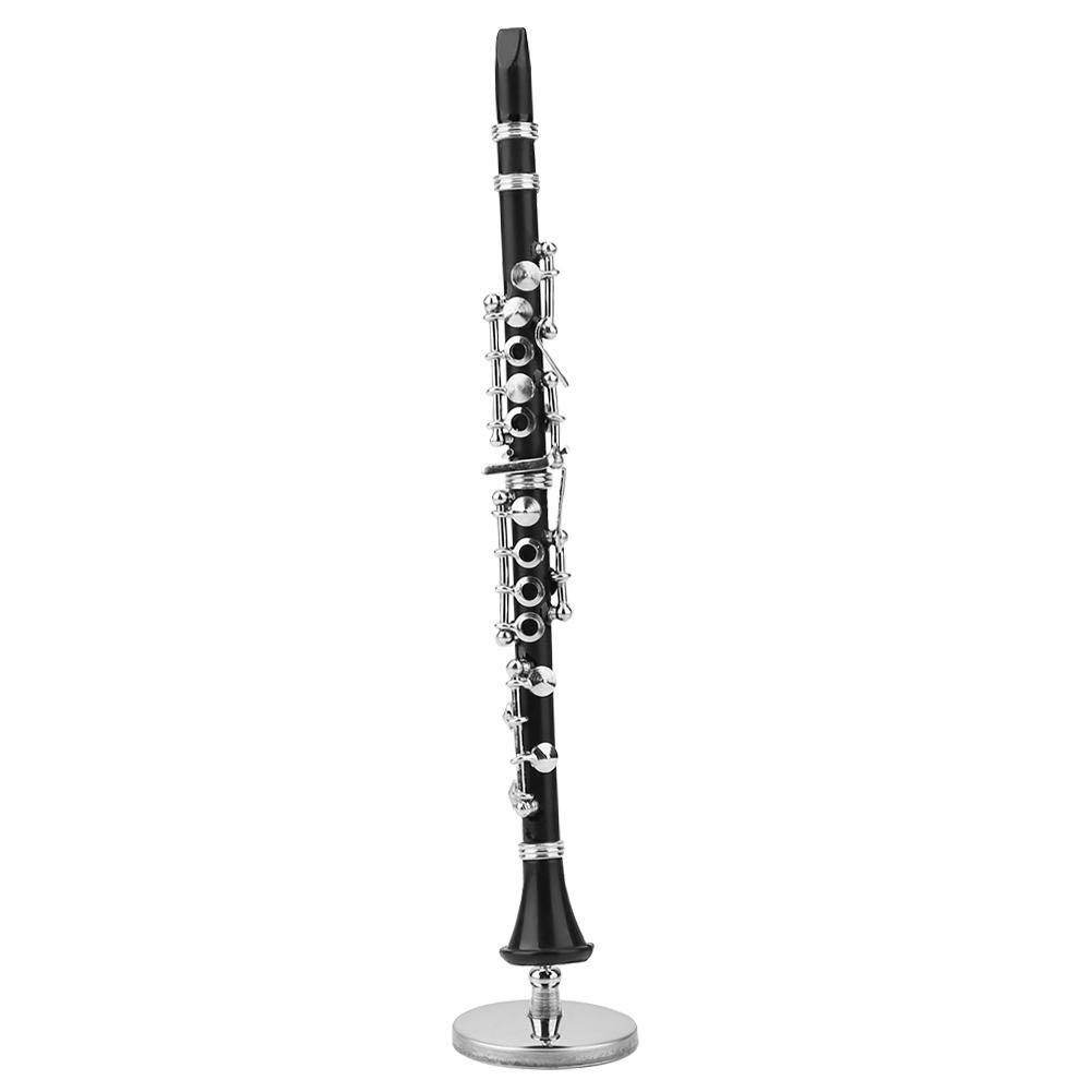 Mini Clarinet Model Kit - Musical Instrument Collectible for Music Lovers | Perfect Desk Decor & Gift for Musicians | Great for Home Office, Studio Decor & Music Classroom Accessories