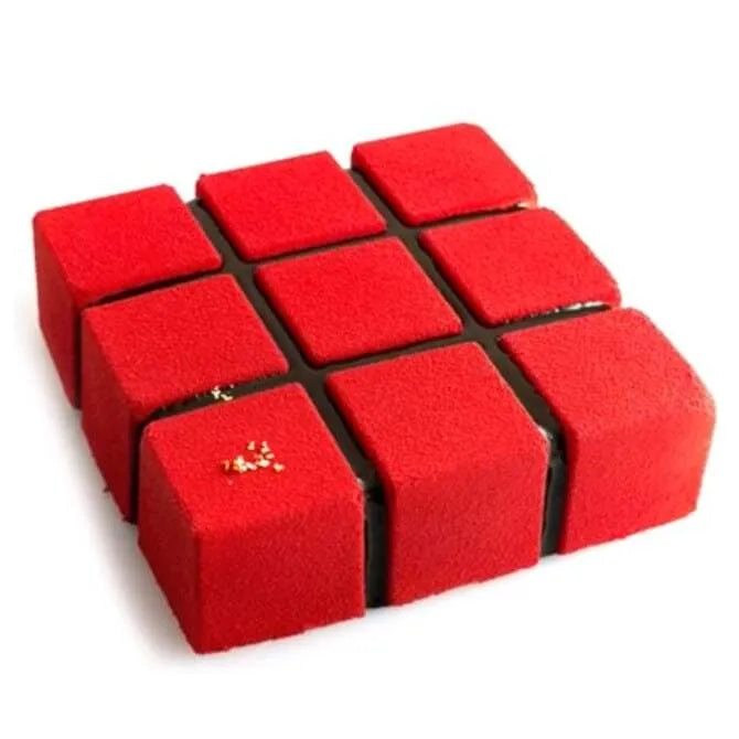 Premium Silicone Cube Mold - Non-Stick, BPA-Free, Reusable for Baking, Ice Cubes, Chocolate & Candy Making - Perfect for DIY Desserts, Party Treats & Home Kitchen Use