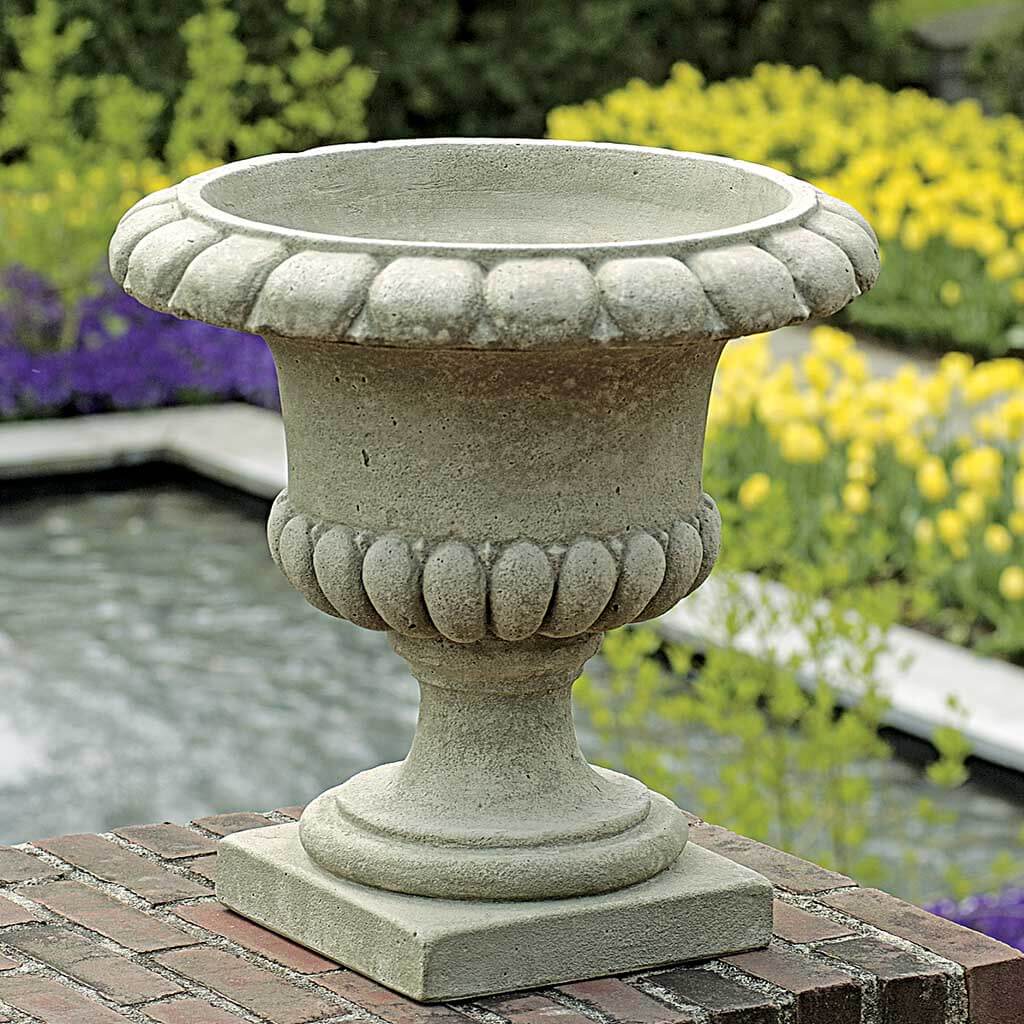 Campania International Longwood Main Fountain Garden Urn - Classic Outdoor Decorative Planter for Patio, Garden & Landscape Design | Perfect for Flowers, Plants & Water Features