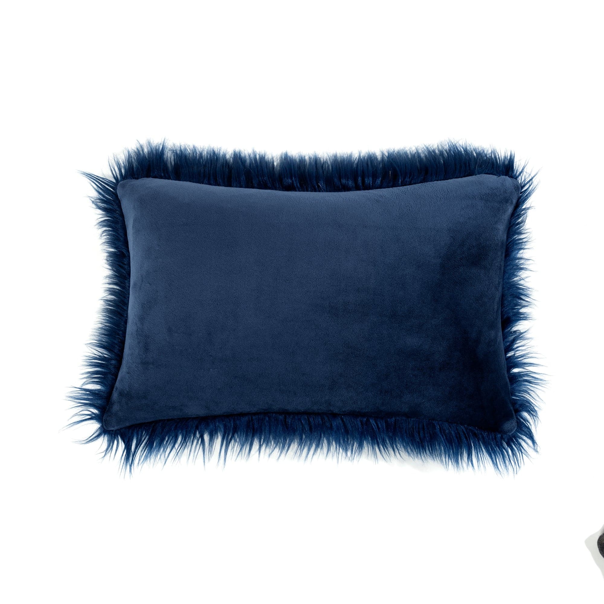 Soft Mongolian Luca Faux Fur Pillow Cover - Luxury Decorative Throw Pillow Case for Sofa, Bed, Couch - Cozy Home Decor for Living Room & Bedroom