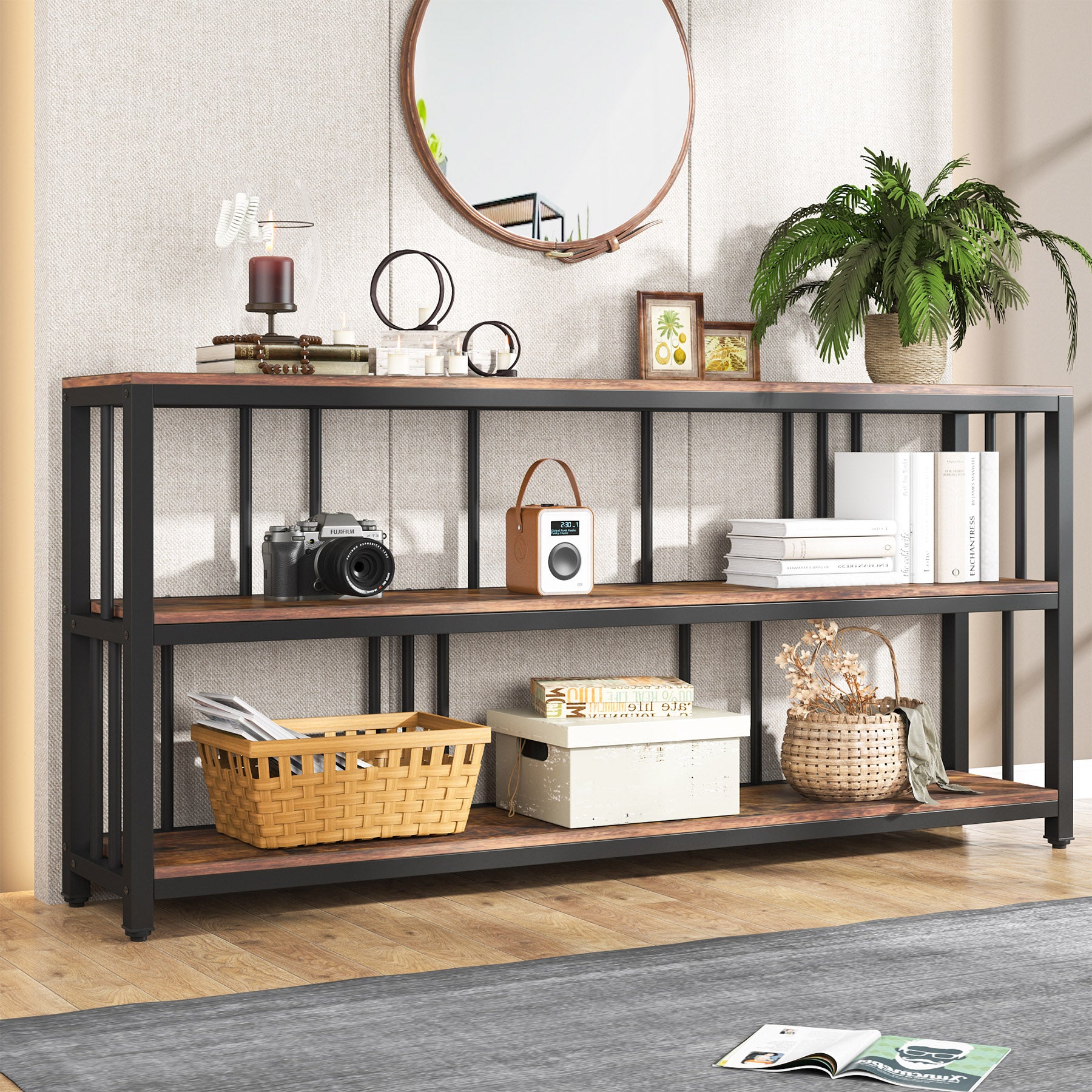 3 Tier Console Table - 70.9