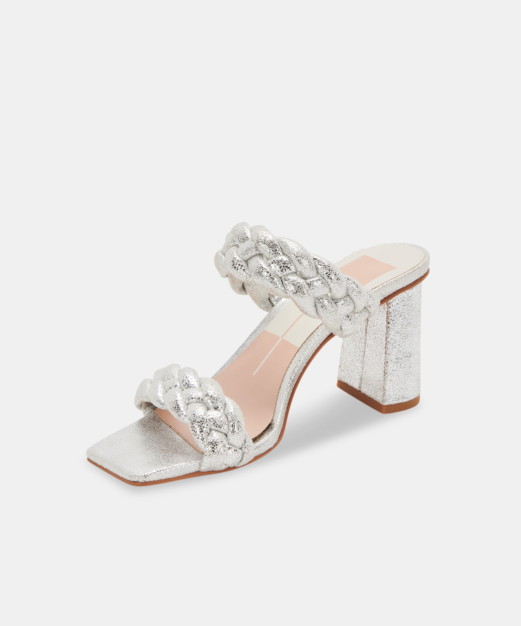 PAILY Women's Silver Metallic Heels - Stella Suede Pumps for Party, Wedding & Evening Wear - Stylish High Heel Shoes for Women