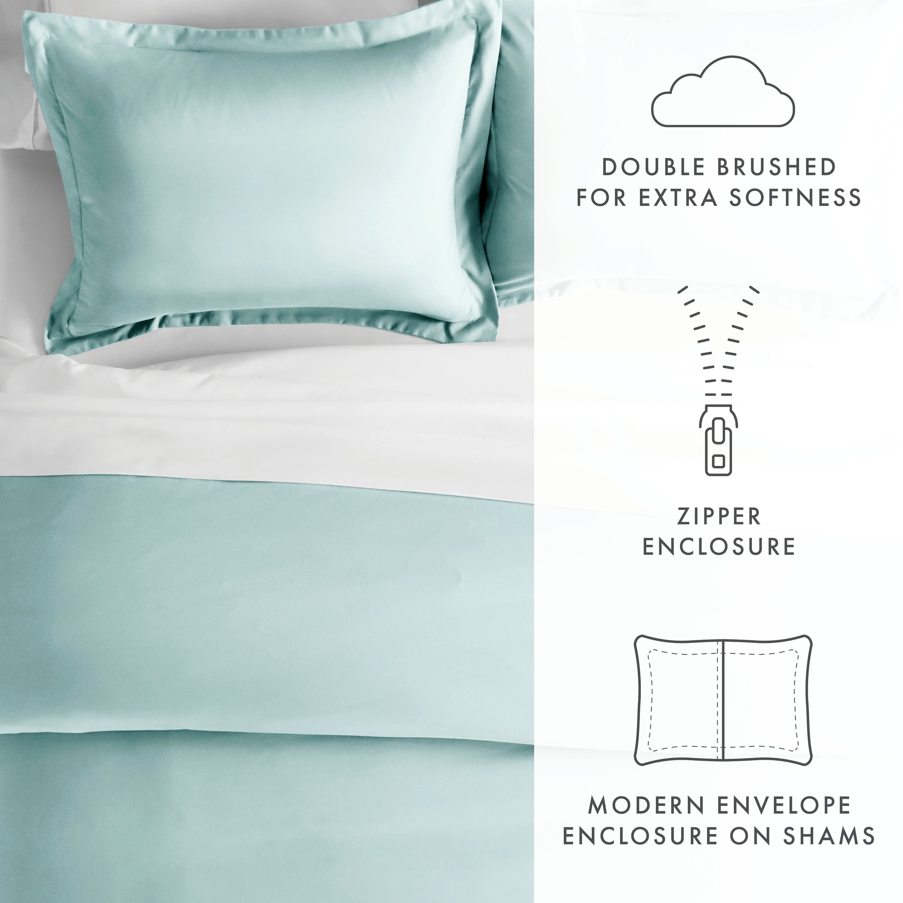 Premium 3-Piece Duvet Cover Set - Soft, Breathable & Wrinkle-Resistant Bedding for a Cozy Night's Sleep - Perfect for Master Bedroom, Guest Room & Dorm Decor