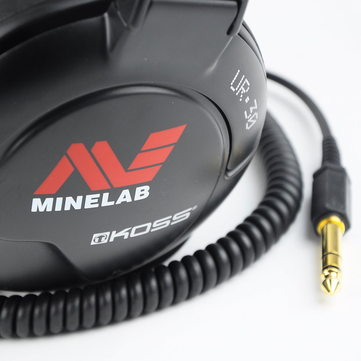Minelab 3011-0214 Koss Professional Headphones - Black | High-Quality Audio for Metal Detecting & Treasure Hunting