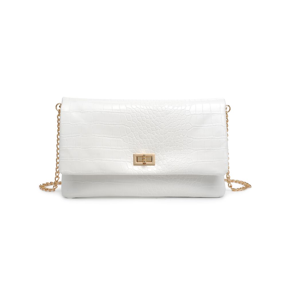 Rykard Crocodile Leather Clutch Purse for Women - Stylish & Elegant Handbag for Evening Parties, Weddings, and Special Occasions