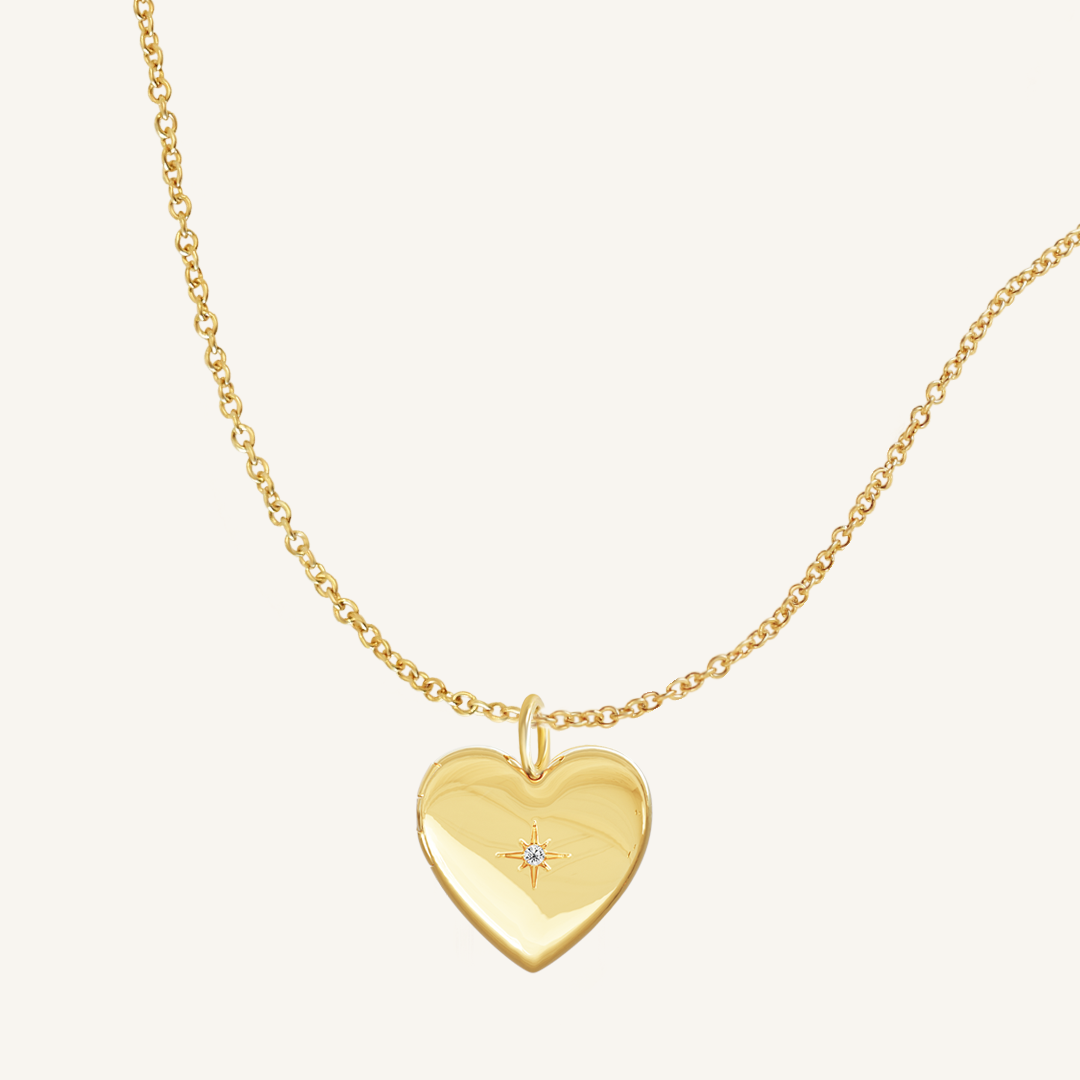 Behold Heart Photo Locket Necklace - Personalized Engravable Pendant for Loved Ones | Perfect for Anniversaries, Valentine's Day & Memorial Gifts