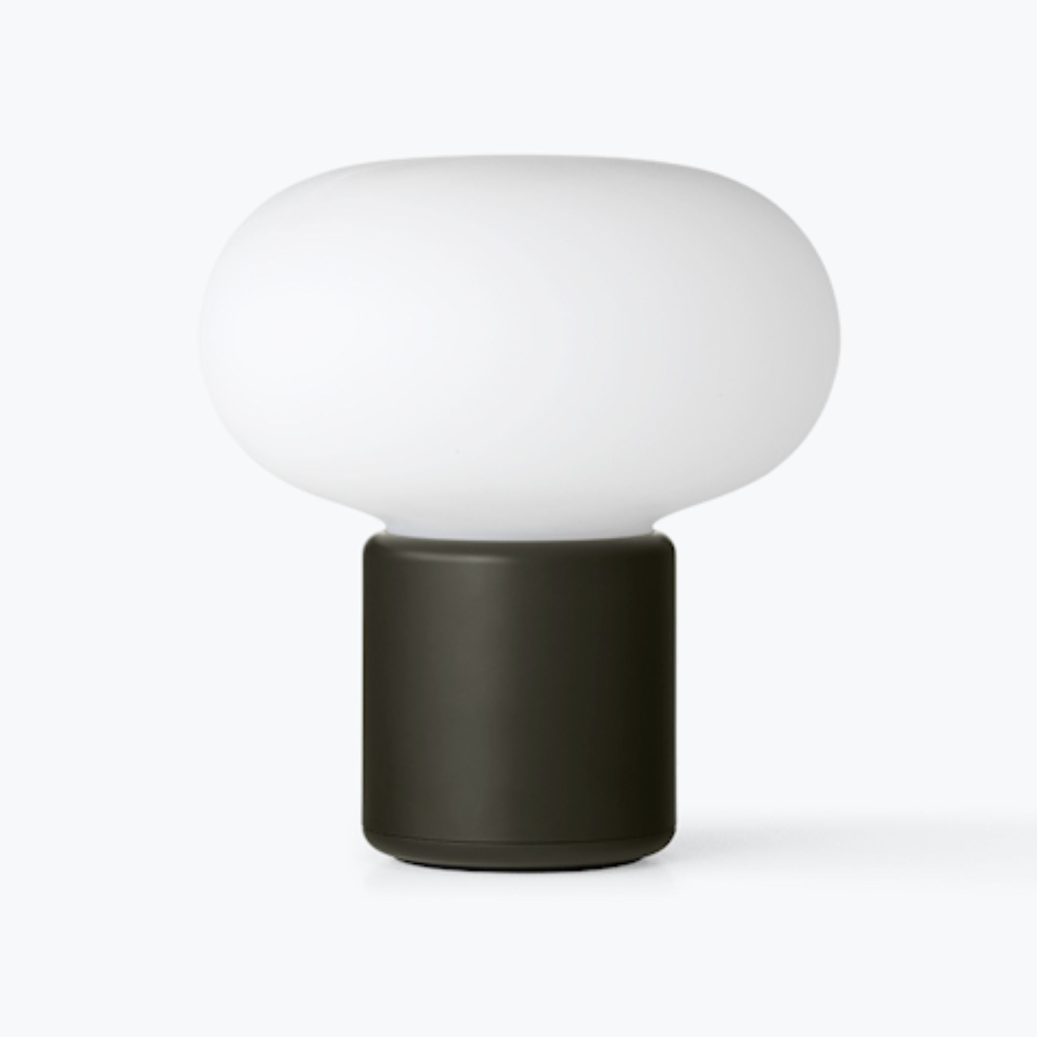 Karl Johan Portable Lamp - Modern Table Lamp with USB Charging, Adjustable Brightness, Forest Green - Perfect for Bedroom, Living Room, Office & Outdoor Camping