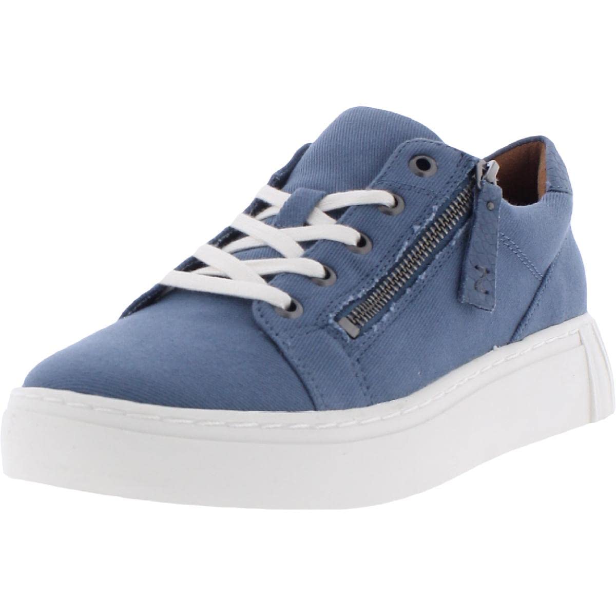 ZODIAC Women's Bardot Leather Fashion Sneakers - Stylish & Comfortable Casual Shoes for Walking, Work & Everyday Wear