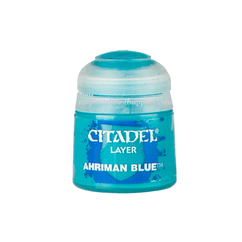 Citadel Layer Ahriman Blue - High-Quality Miniature Paint for Warhammer 40K Models - Perfect for Tabletop Gaming & Miniature Painting Enthusiasts