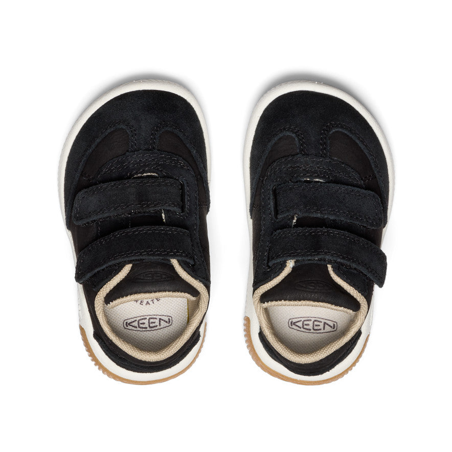 KNX T Toddler Sneakers - Black/Star White | Comfortable & Lightweight Baby Shoes for Walking, Running & Playtime