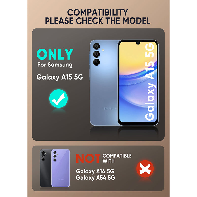 Samsung Galaxy A15 Unicorn Beetle Pro Rugged Holster Case - Heavy Duty Protective Cover with Belt Clip - Shockproof, Drop Proof, Military Grade Protection - Perfect for Outdoor, Work & Extreme Sports