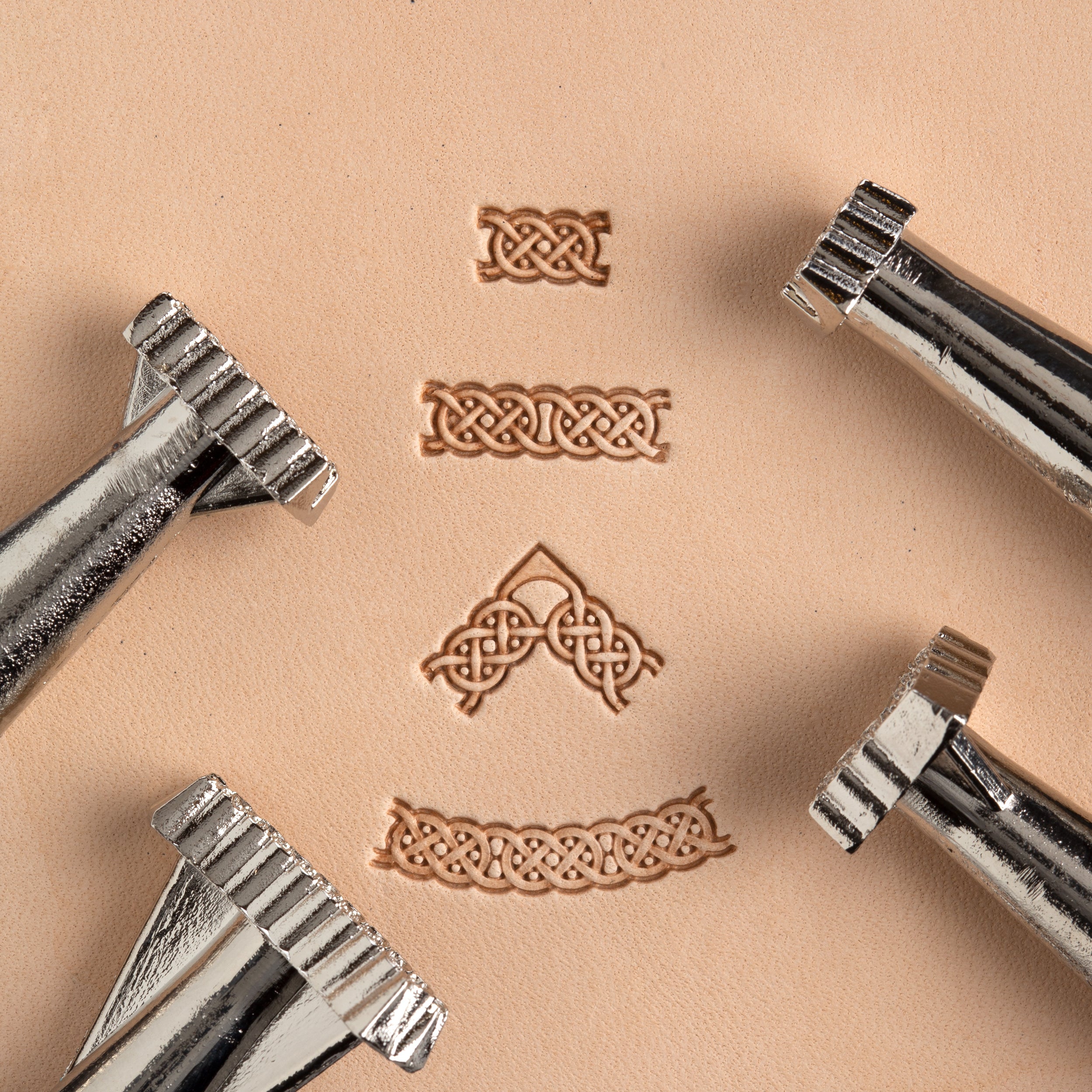 Craftool® Celtic Stamp Set - 12-Piece Metal Stamping Tools for Jewelry Making, DIY Crafts, and Leather Embossing | Perfect for Celtic Designs, Wedding Bands & Personalized Gifts